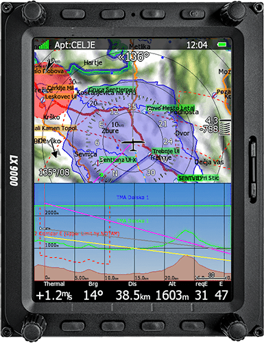 LX NAV 9000 mode APT