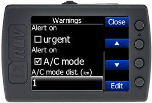 flarmview avertissements