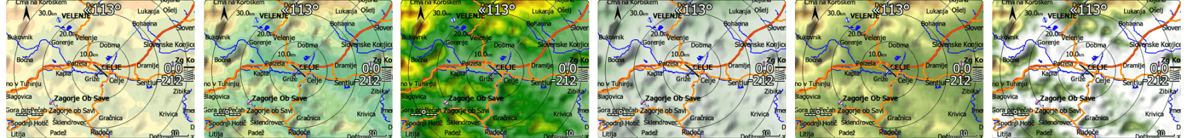LX 8040 schémas de terrain
