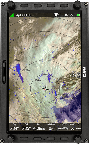 LX 9070 radar