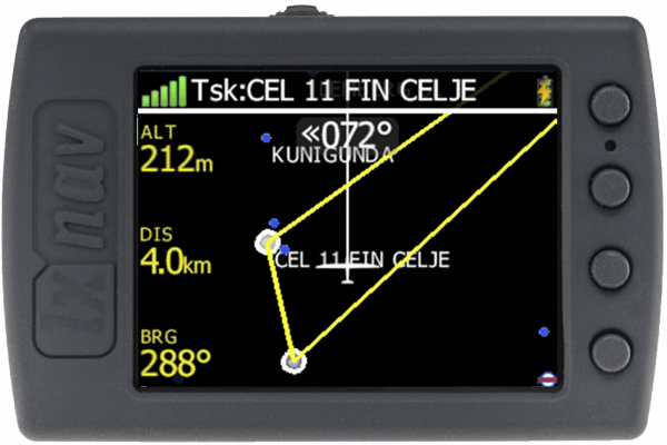 LXNAV NANO3 WAYPOINT