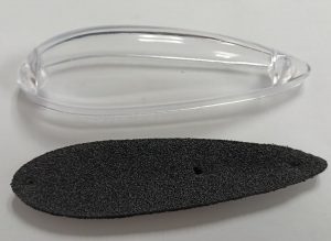 Lentille et mousse de rechange