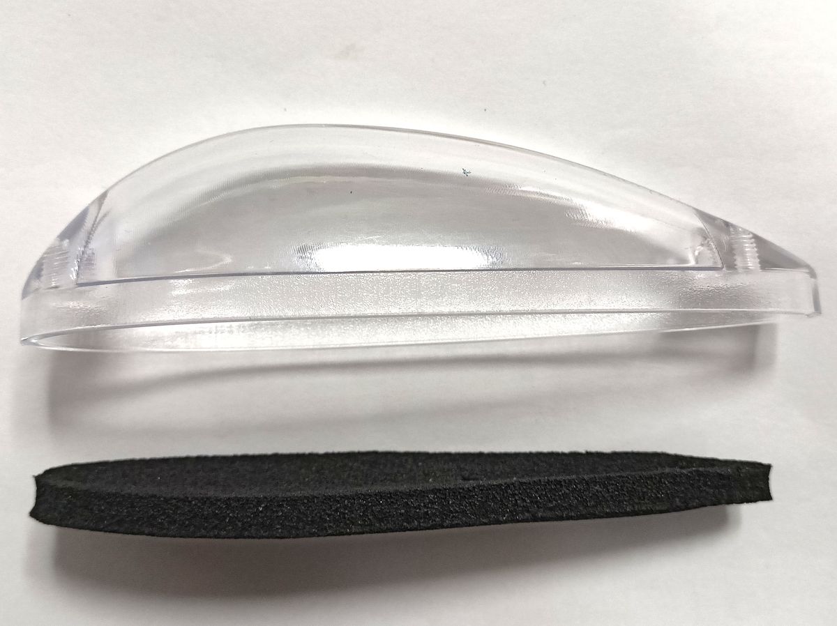 Lentille et mousse de rechange